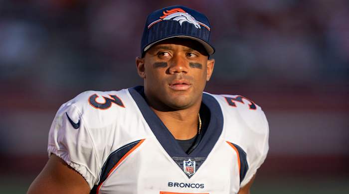 Denver Broncos quarterback Russell Wilson